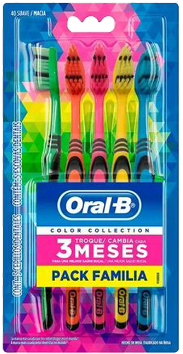 Cepillo de dientes Oral-B Color Collection PACK FAMILIAR