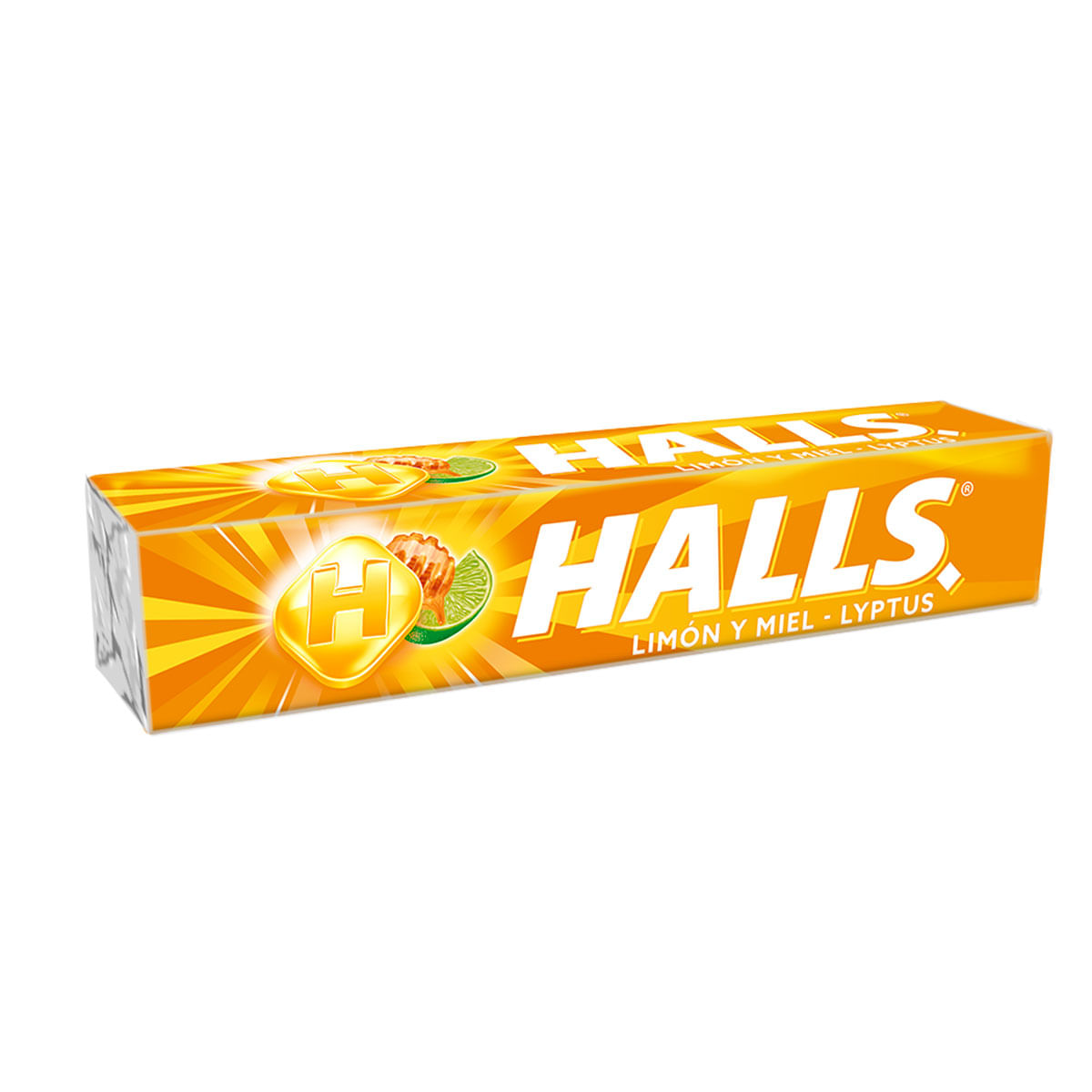  Halls Limón de miel, 1-9 gotas en barra : Salud y Hogar