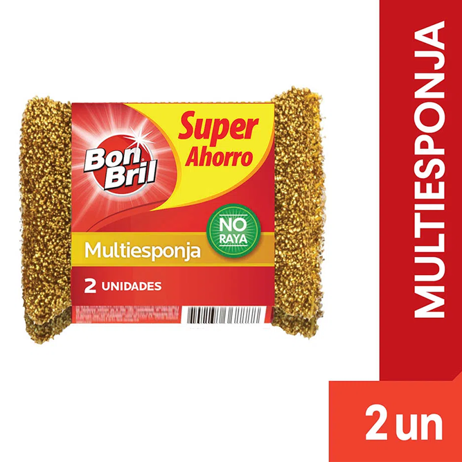 Comprar Esponja Scotch-Brite® Limpieza Pesada Anatómica -3 Unidades