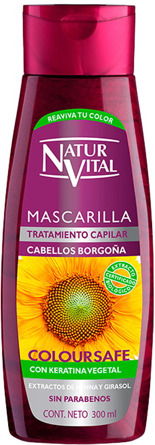 Mascarilla capilar coloursafe borgoña x 300 ml – Tienda Bisonte