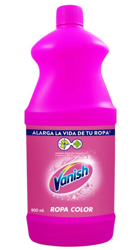 Vanish Quitamanchas En Polvo Rosa Repuesto Doypack X 850g