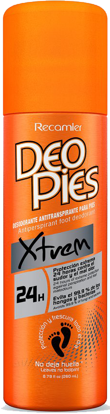 Deo Pies Desodorante para Pies en Spray 3 Unidades / 260 ml