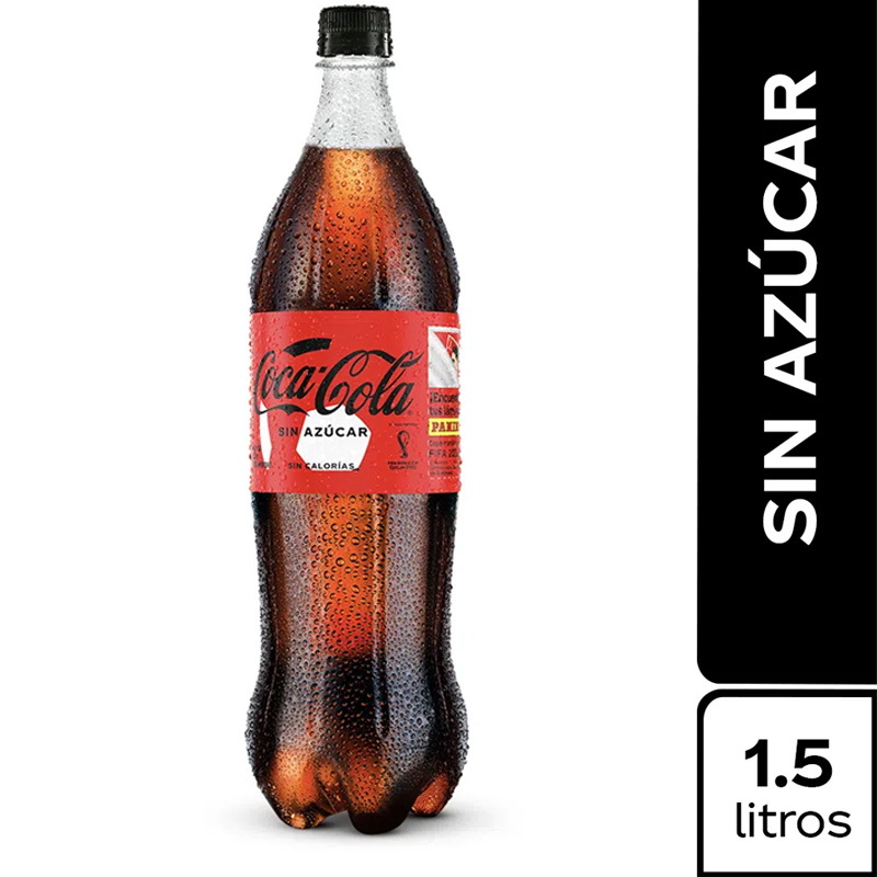 GASEOSA COCA COLA ZERO * 1.5 LT