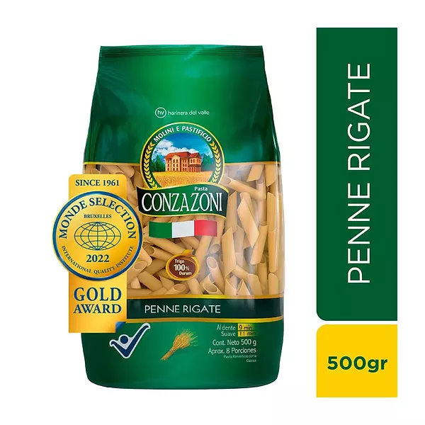 Pasta Penne Conzazoni Rigate X500g