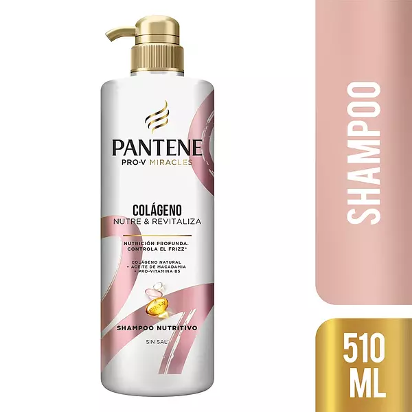 Shampoo Nutritivo Colágeno Pantene 510 Ml