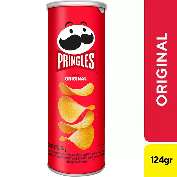 Papas Pringles Original X124g