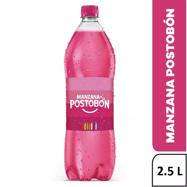 Gaseosa Manzana Postobon 2.5 Lt