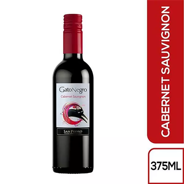 Vino Tinto Gato Negro Cabernet Sauvignon 375 Ml