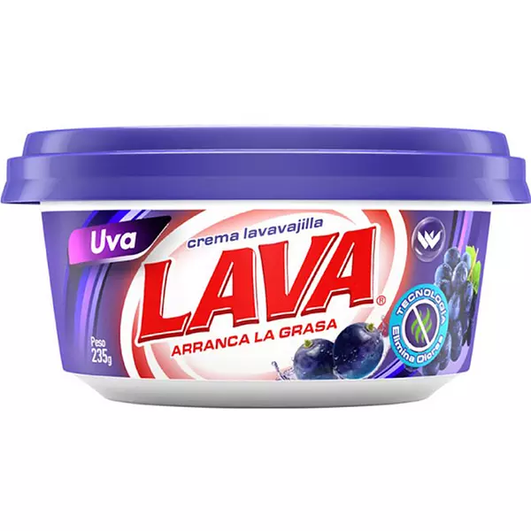 Lavaplatos Lava® En Crema Uva 235g