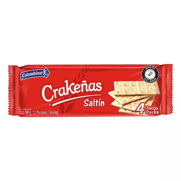 Galleta Crakeñas Saltin X 300g