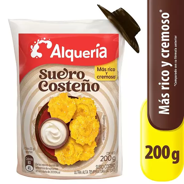 Suero Costeño Alquería Uht 200g