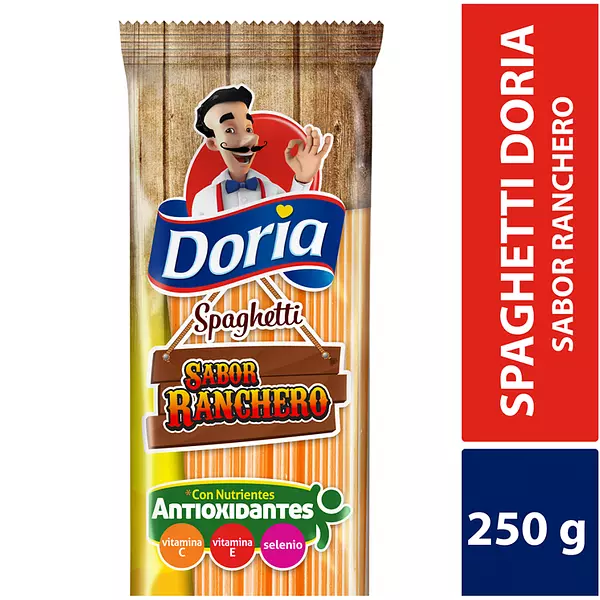 Pasta Doria Spaguetti Ranchero X250gr