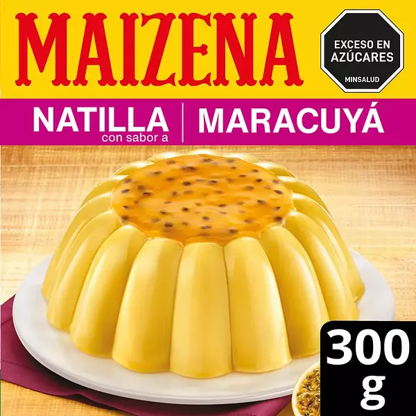 Natilla Maizena Maracuya 300gr