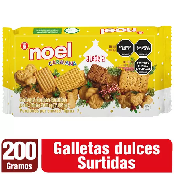 Galleta Navideña Noel Caravana X 200g