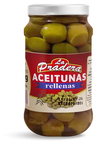 Aceituna Rellena La Pradera X 525gr