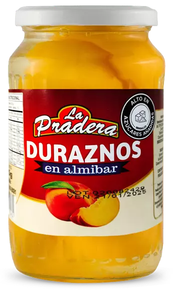 Duraznos Almibar Pradera X 525gr