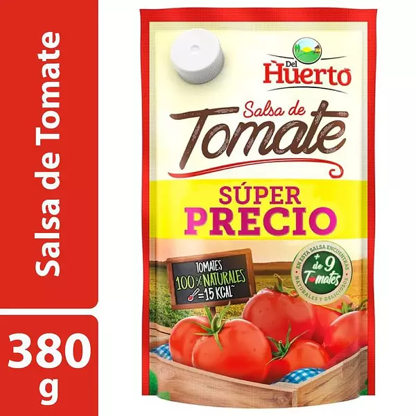 Salsa De Tomate Del Huerto 380g