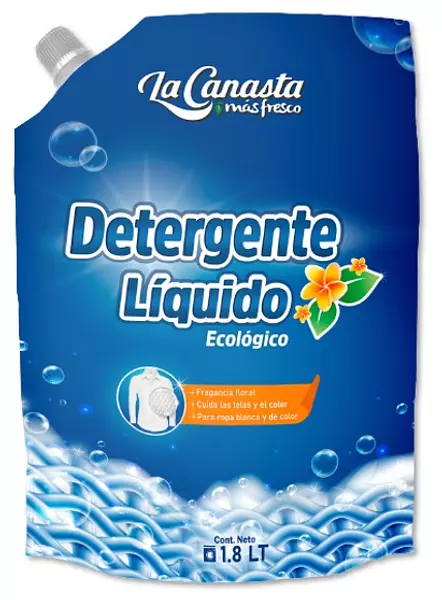 Detergente Liquido La Canasta X 1800ml