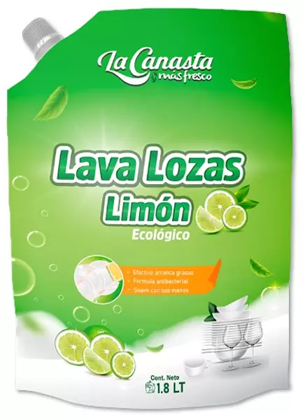 Lavaloza La Canasta Limon X 1800ml