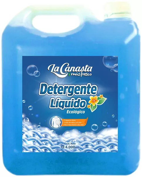 Detergente Liquido La Canasta X 4lt