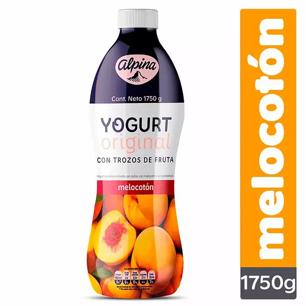 Yogurt Original Alpina Melocotón 1750 G