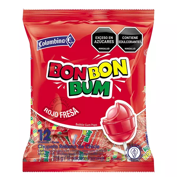 Bon Bon Bum Fresa X12und 228g