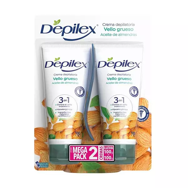 Crema Depilatoria Depilex Vello Grueso Para Piernas