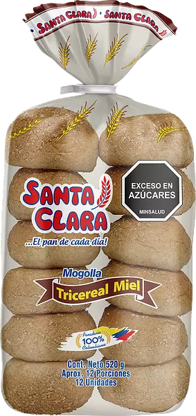 Mogolla Tricereal Miel Santa Clara 520 G