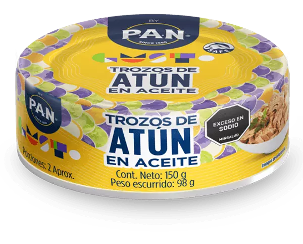 Atún Trozos En Aceite Gust Pan X150g