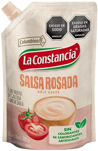 Salsa Rosada La Constancia X 380g