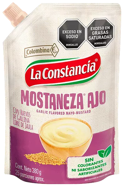 Mostaneza De Ajo La Constancia X 380g