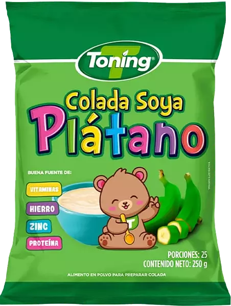 Colada Soya Plátano Toning 250 G