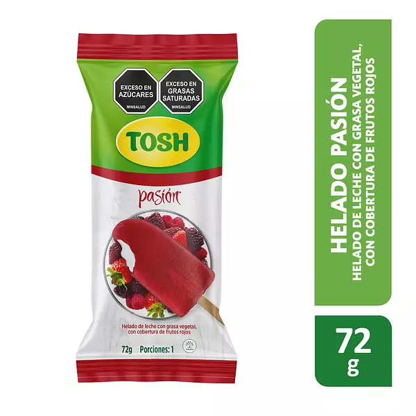 Paleta Tosh Pasión 72 Gr