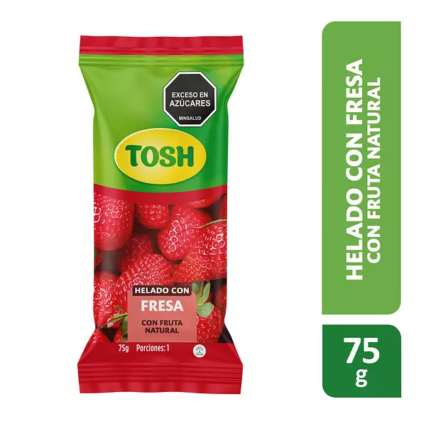 Paleta Tosh Fresa 75 Gr