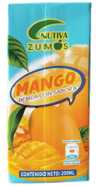 Jugos Nutiva Mango 200ml