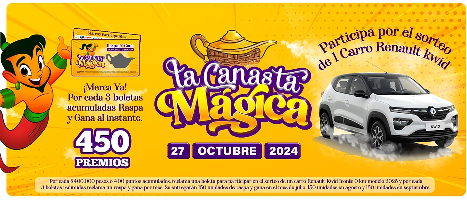 ¡La Canasta Mágica!