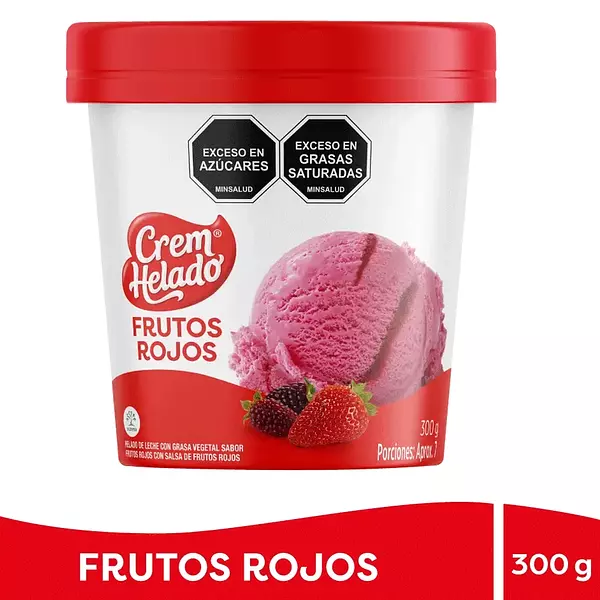 Helado Cream Helado Tradicional Vainilla Fresa Vaso 1l 600g