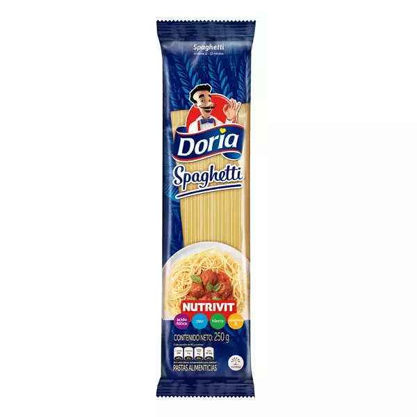 Pasta Doria Spaghetti X 250gr Extracon