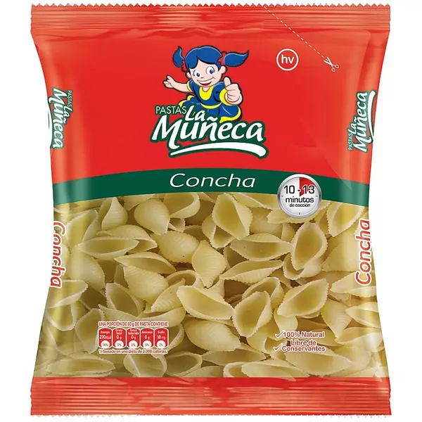 Pasta La Muñeca X500gr Concha