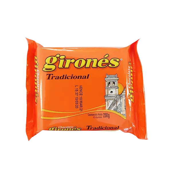 Chocolate Girones Tradicional X250gr