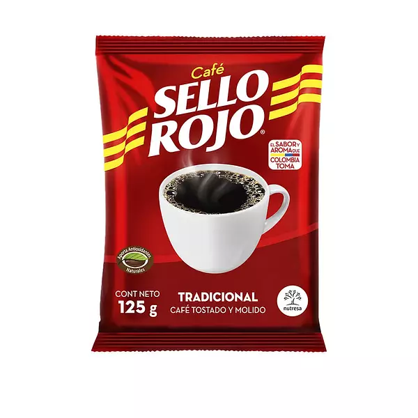 Cafe Sello Rojo Fuerte X 125grs.