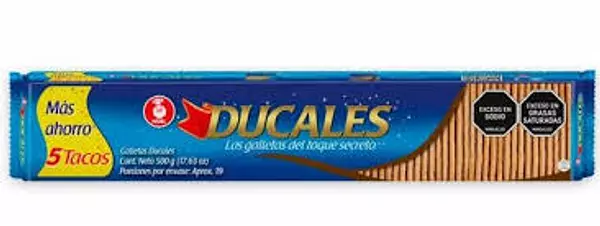 Galletas Ducales 5 Tacos 500gr