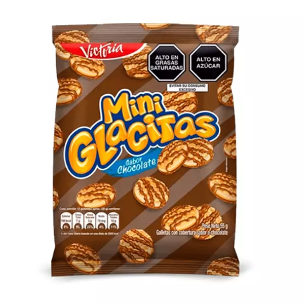 Galleta Glacitas Chocolate X 55gr