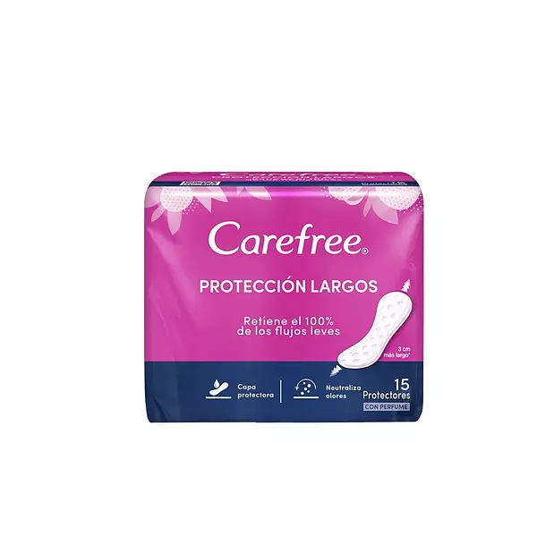 Carefre Brisa Protectores Largos X 15 Unid