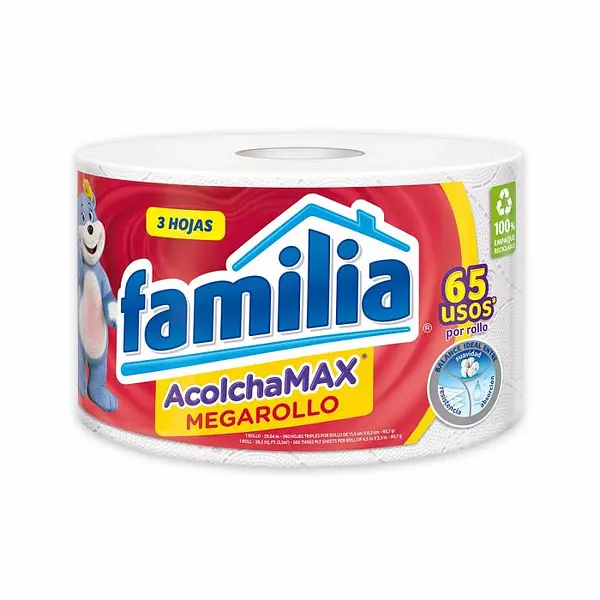 Papel Higiénico Mega Familia X 1 Rollo