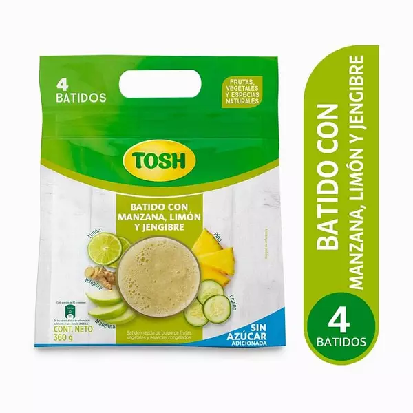 Bebida Congelada Tosh Limon X 360 Gr