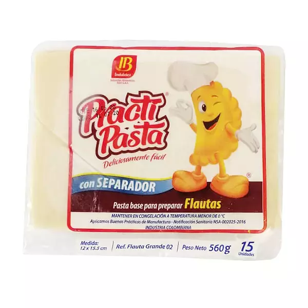 Practipasta Para Flauta X 560 Gr