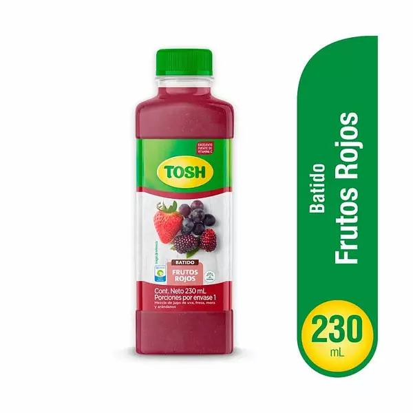 Batido Tosh Frutos Rojos X230 Ml