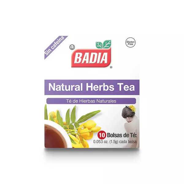 Té Badia Hierbas Naturales 10 Sobres