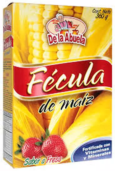 Fécula De Maíz La Abuela Fresa X360g